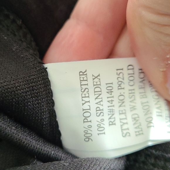 TRÏBE Plaid Print Gray & Black Elastic Waistband Pull On Pants Size Small NWT - Picture 5 of 5